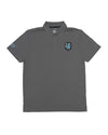 Atlético Dallas Crest Polo - Grey
